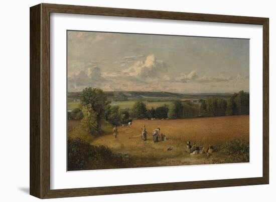 The Wheat Field, 1816 (Oil on Canvas)-John Constable-Framed Giclee Print