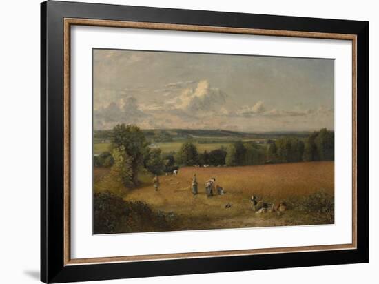 The Wheat Field, 1816 (Oil on Canvas)-John Constable-Framed Giclee Print