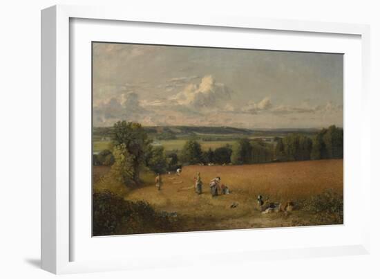 The Wheat Field, 1816 (Oil on Canvas)-John Constable-Framed Giclee Print