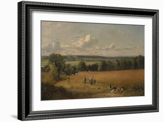 The Wheat Field, 1816 (Oil on Canvas)-John Constable-Framed Giclee Print