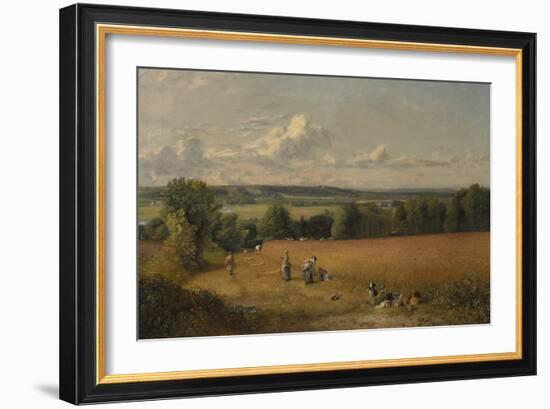 The Wheat Field, 1816 (Oil on Canvas)-John Constable-Framed Giclee Print