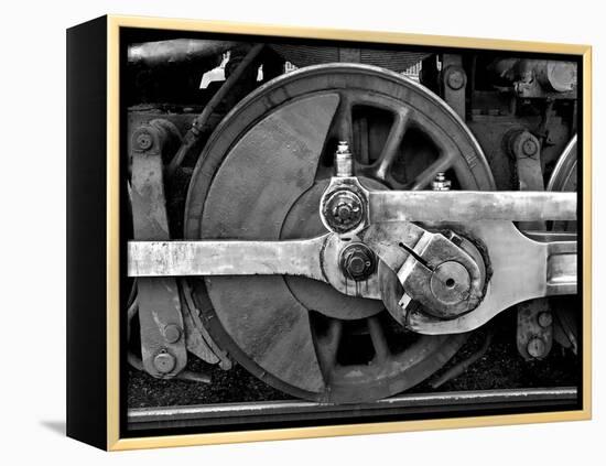 The Wheel of a Train-Rip Smith-Framed Premier Image Canvas