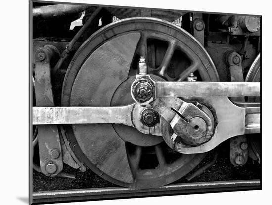 The Wheel of a Train-Rip Smith-Mounted Photographic Print