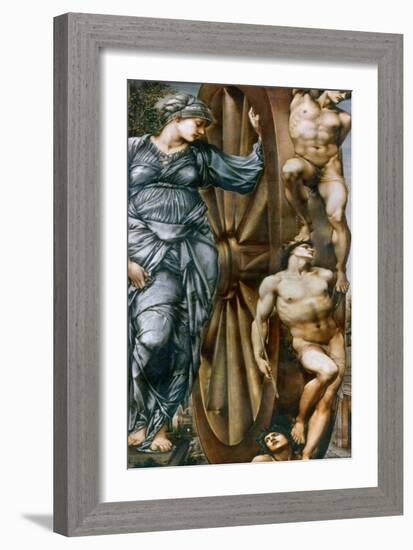 The Wheel of Fortune, 1875-1883-Edward Burne-Jones-Framed Giclee Print