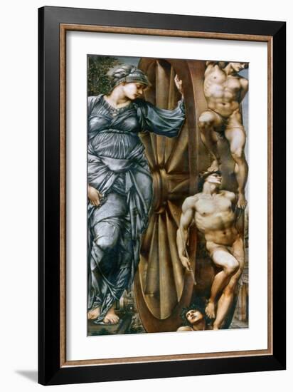 The Wheel of Fortune, 1875-1883-Edward Burne-Jones-Framed Giclee Print