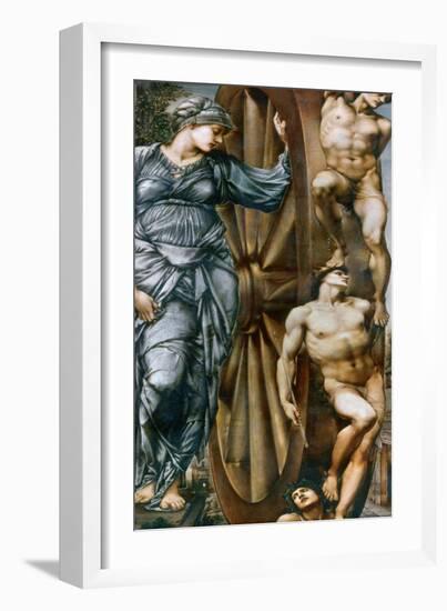 The Wheel of Fortune, 1875-1883-Edward Burne-Jones-Framed Giclee Print