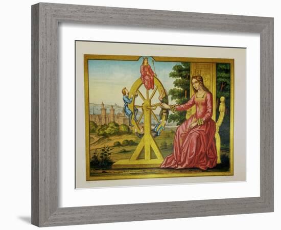 The Wheel of Fortune Color Print-null-Framed Giclee Print