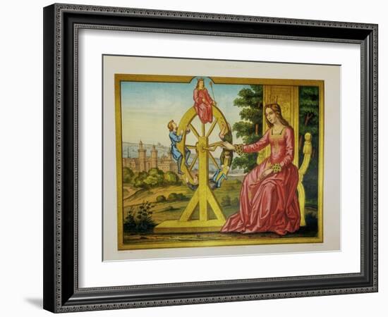 The Wheel of Fortune Color Print-null-Framed Giclee Print