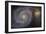 The Whirlpool Galaxy and its Companion Galaxy-null-Framed Photographic Print