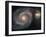 The Whirlpool Galaxy (M51) and Companion Galaxy-Stocktrek Images-Framed Photographic Print