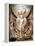 The Whirlwind: Ezekiel's Vision-William Blake-Framed Premier Image Canvas