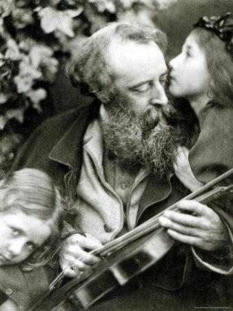 The Whisper of the Rose, a Portrait of George Frederick Watts' Photographic  Print - Julia Margaret Cameron | Art.com
