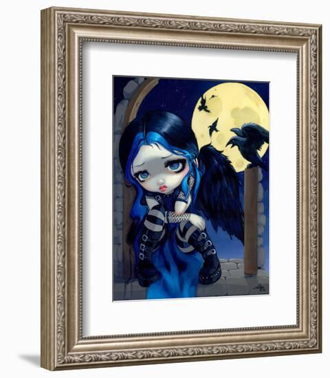 The Whispered Word Lenore-Jasmine Becket-Griffith-Framed Art Print