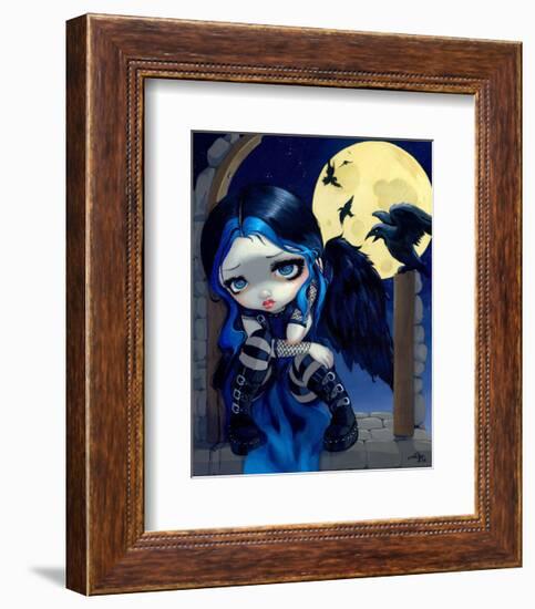 The Whispered Word Lenore-Jasmine Becket-Griffith-Framed Art Print