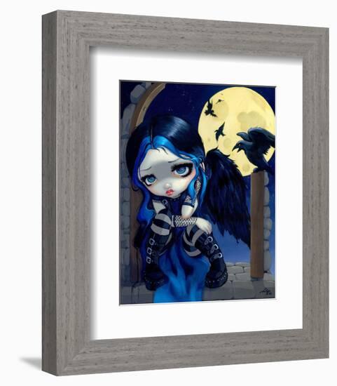 The Whispered Word Lenore-Jasmine Becket-Griffith-Framed Art Print