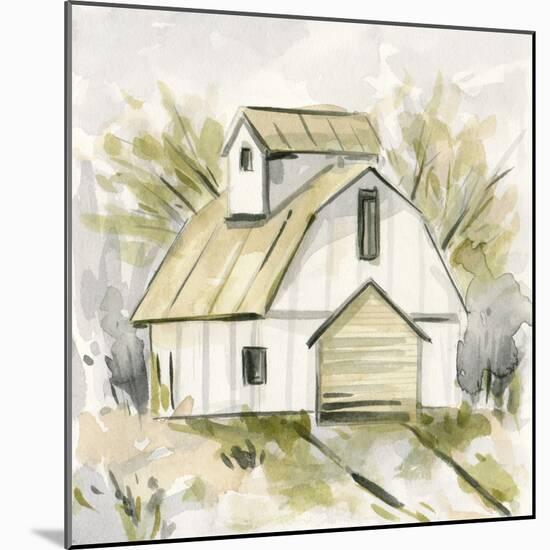 The White Barn I-Melissa Wang-Mounted Art Print