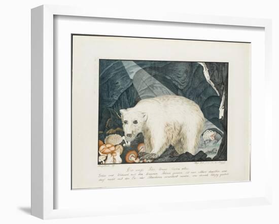 The White Bear, 1844-Aloys Zotl-Framed Giclee Print