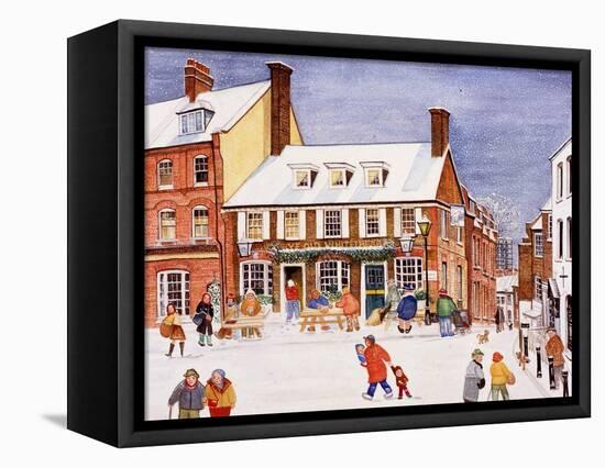 The White Bear, Hampstead, 1990-Gillian Lawson-Framed Premier Image Canvas