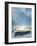 The White Boat in Sunset-Carlos Casamayor-Framed Art Print