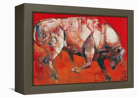 The White Bull, 1999-Mark Adlington-Framed Premier Image Canvas