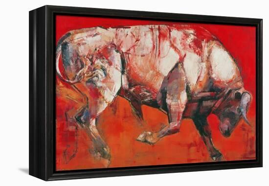 The White Bull, 1999-Mark Adlington-Framed Premier Image Canvas