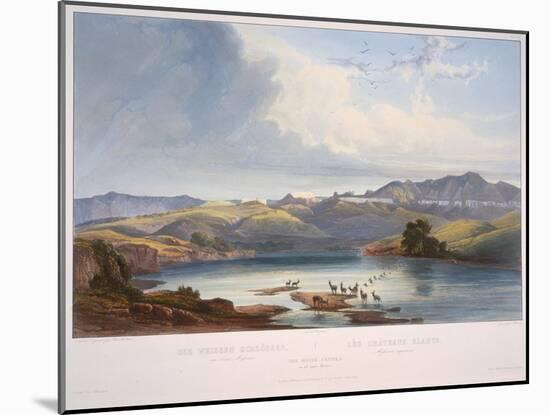 The White Castles on the Upper Missouri-Karl Bodmer-Mounted Giclee Print