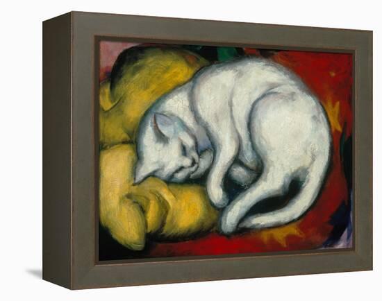 The White Cat, 1912-Franz Marc-Framed Premier Image Canvas