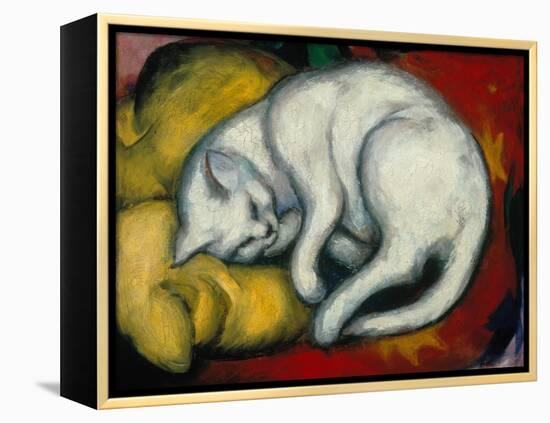 The White Cat, 1912-Franz Marc-Framed Premier Image Canvas