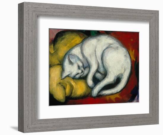 The White Cat, 1912-Franz Marc-Framed Giclee Print