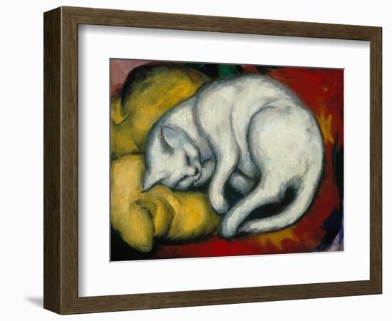 The White Cat, 1912-Franz Marc-Framed Giclee Print