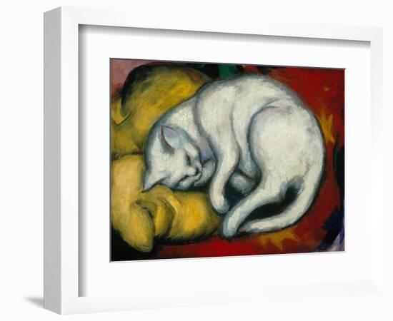 The White Cat, 1912-Franz Marc-Framed Giclee Print