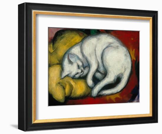 The White Cat, 1912-Franz Marc-Framed Giclee Print