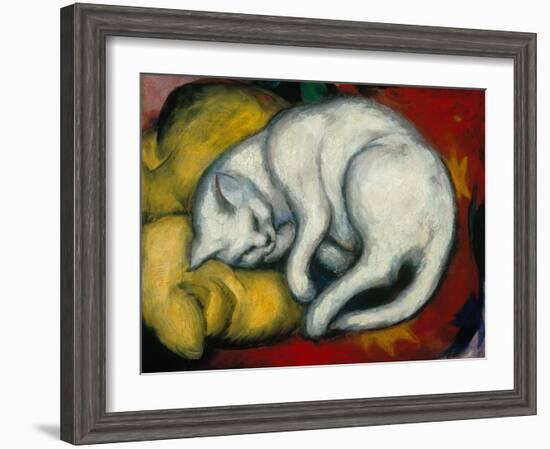 The White Cat, 1912-Franz Marc-Framed Giclee Print