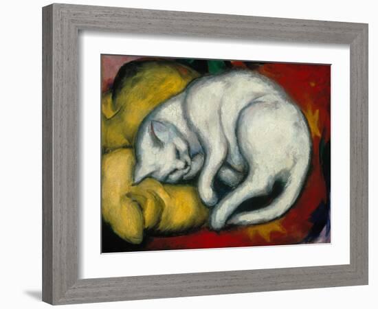 The White Cat, 1912-Franz Marc-Framed Giclee Print