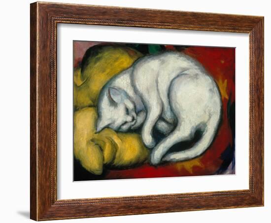 The White Cat, 1912-Franz Marc-Framed Giclee Print