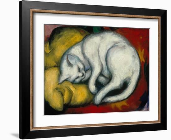 The White Cat, 1912-Franz Marc-Framed Giclee Print