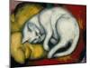 The White Cat, 1912-Franz Marc-Mounted Giclee Print