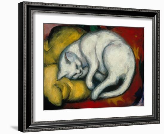 The White Cat, 1912-Franz Marc-Framed Giclee Print