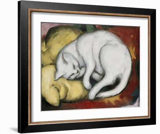 The White Cat-Franz Marc-Framed Giclee Print