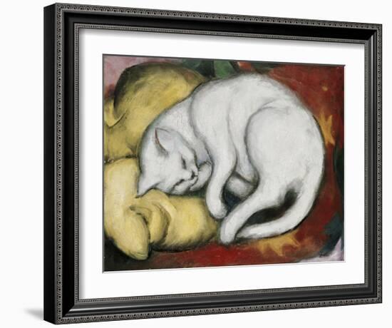 The White Cat-Franz Marc-Framed Giclee Print