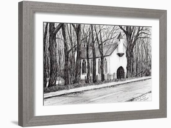 The White Chapel, Aviemore, 2007-Vincent Alexander Booth-Framed Giclee Print