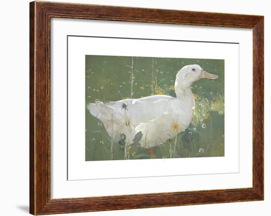 The White Drake-Joseph Crawhall-Framed Premium Giclee Print