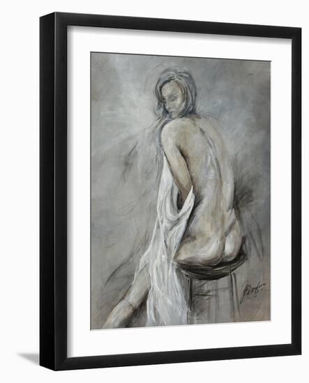 The White Drape II-Farrell Douglass-Framed Giclee Print
