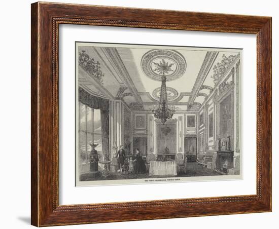 The White Drawingroom, Windsor Castle-null-Framed Giclee Print