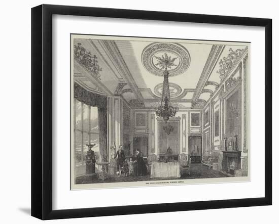 The White Drawingroom, Windsor Castle-null-Framed Giclee Print