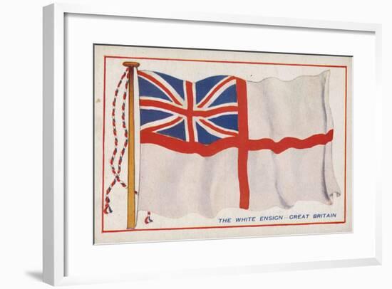 The White Ensign - Great Britain-null-Framed Giclee Print