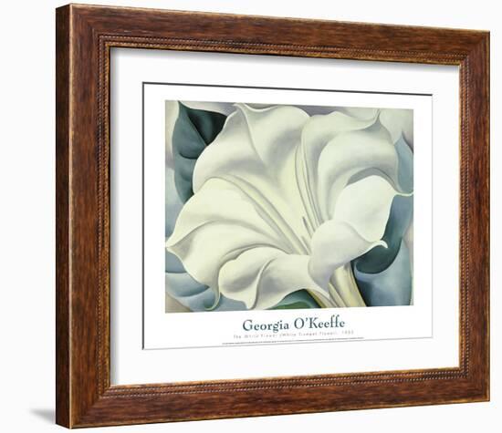 The White Flower (White Trumpet Flower), 1932-Georgia O'Keeffe-Framed Art Print