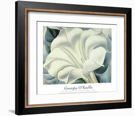 The White Flower (White Trumpet Flower), 1932-Georgia O'Keeffe-Framed Art Print