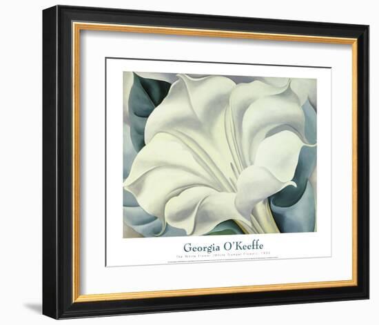 The White Flower (White Trumpet Flower), 1932-Georgia O'Keeffe-Framed Art Print