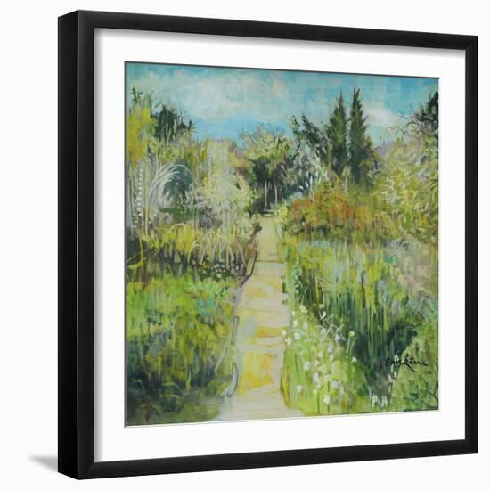 The White Garden, Sissinghurst-John Erskine-Framed Giclee Print